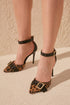 Brown Leopard High Heels